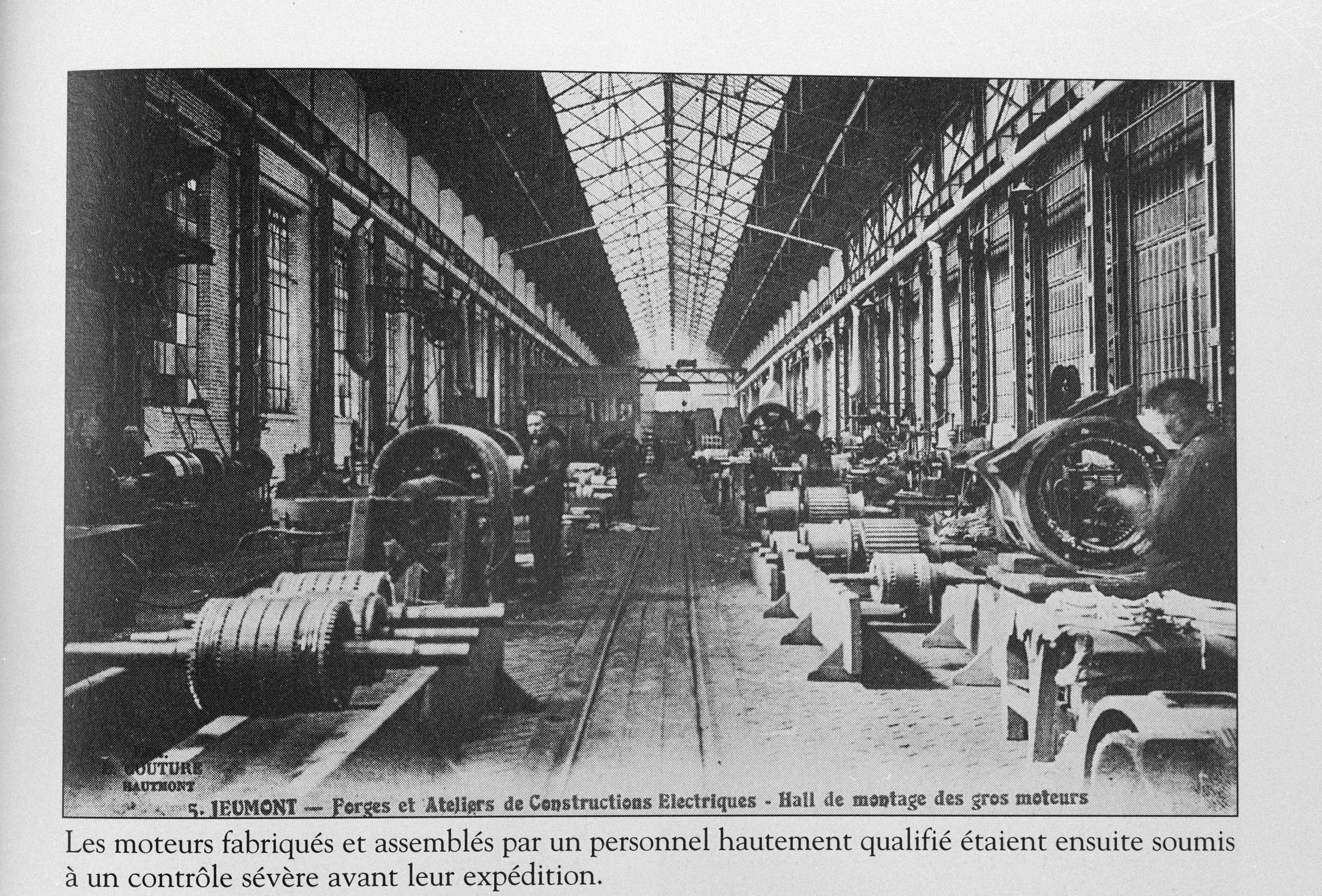 Usine de construction électrique dite Électricité & Hydraulique, puis Société Parisienne pour l'Industrie des chemins de fer et des tramways électriques, puis Jeumont-Schneider Industrie, actuellement Framatome et Naval