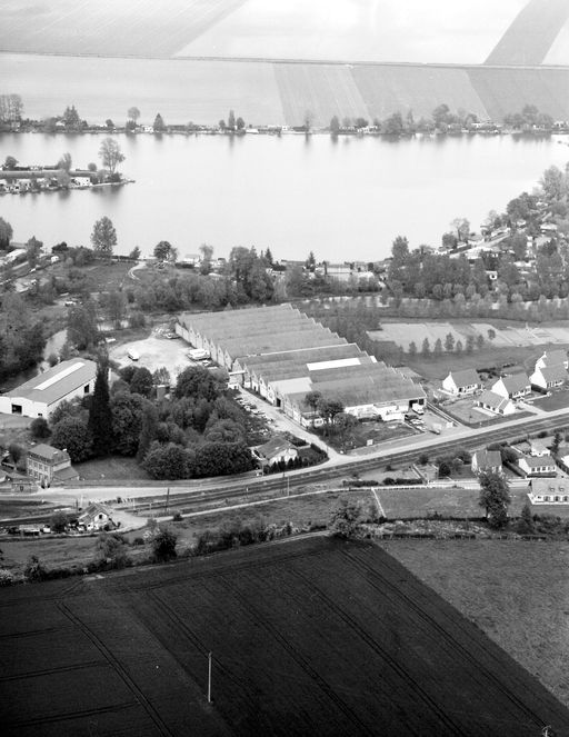 Ancien moulin à foulon et à blé, devenu filature et tissage de laine Bollé et Letellier, puis Communeau, puis Lainé, dite Manufacture Française de Tapis et Couvertures (MFTC)