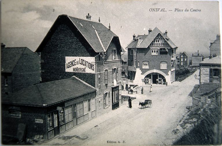 Établissement de danse du Petit casino et café du Centre à Onival