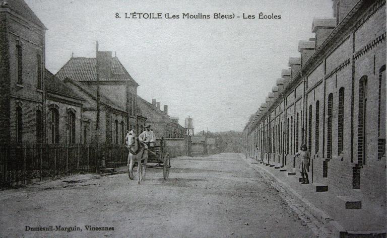 Cité ouvrière Saint Frères à L'Étoile, dite cité des Moulins-Bleus