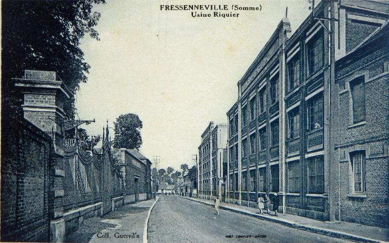 Ancienne usine de serrurerie et fonderie Charles Guerville, puis Ch. Guerville Fils et Riquier Frères, puis Guerville, Riquier et Cie puis usine de serrurerie Bricard