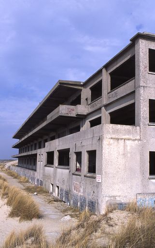 Ancien hôpital marin dit sanatorium Gressier, puis usine des dunes (détruit)