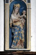 Statue (petite nature) : Vierge à l'Enfant (n° 1)