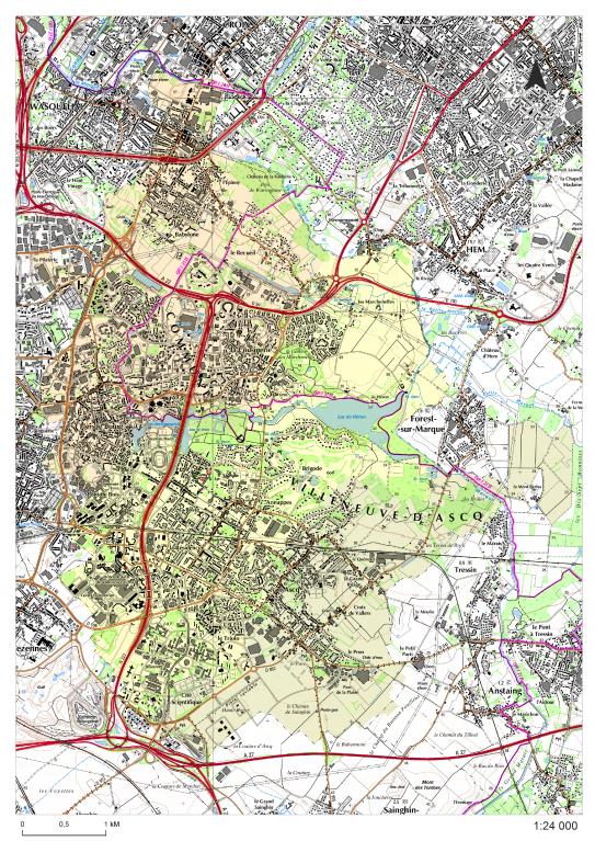 Le territoire communal de Villeneuve-d'Ascq - dossier de présentation