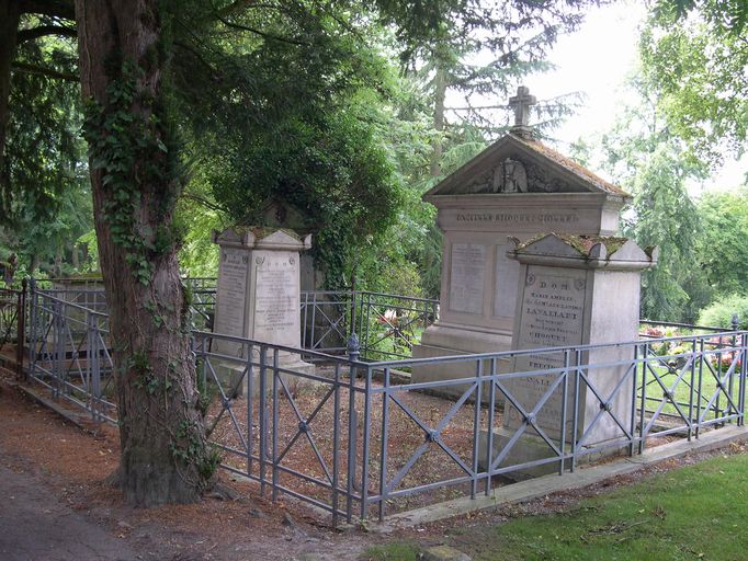 Enclos funéraire de la famille Choquet-Mollet et de la famille Choquet-Delattre