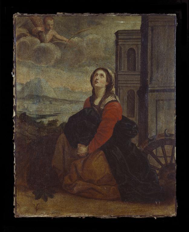 Tableau : sainte Catherine d'Alexandrie