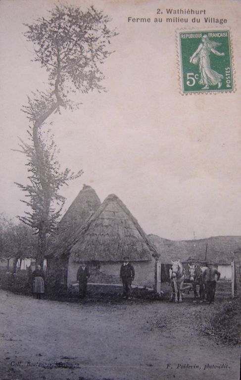 Le hameau de Wathiéhurt à Lanchères