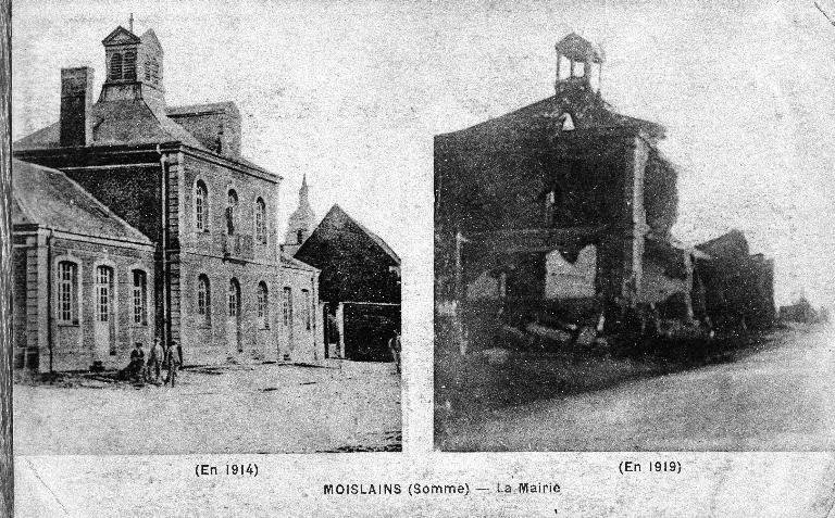 Mairie et salle des fêtes de Moislains