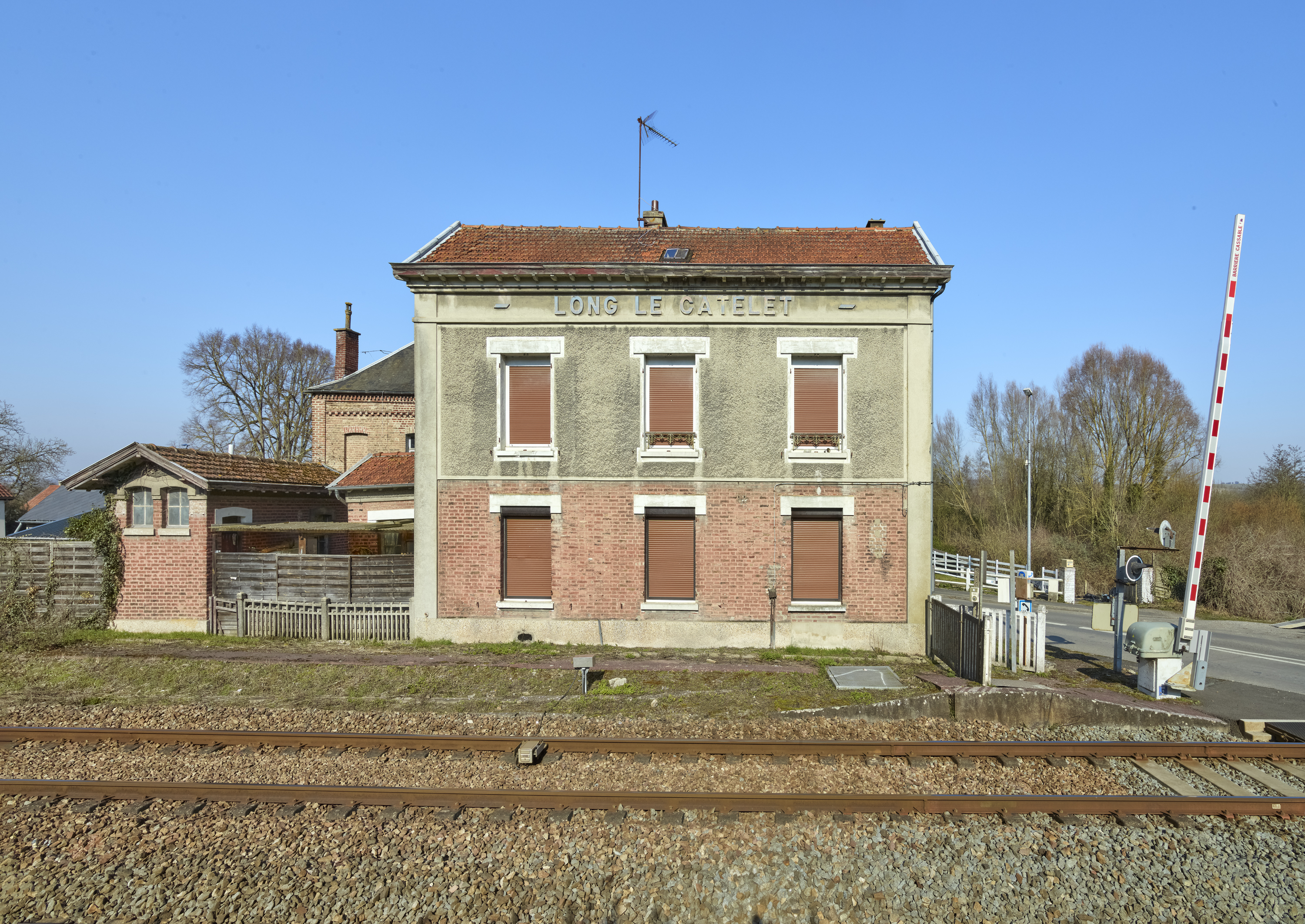 Ancienne gare de Long-Le Câtelet, actuellement maison