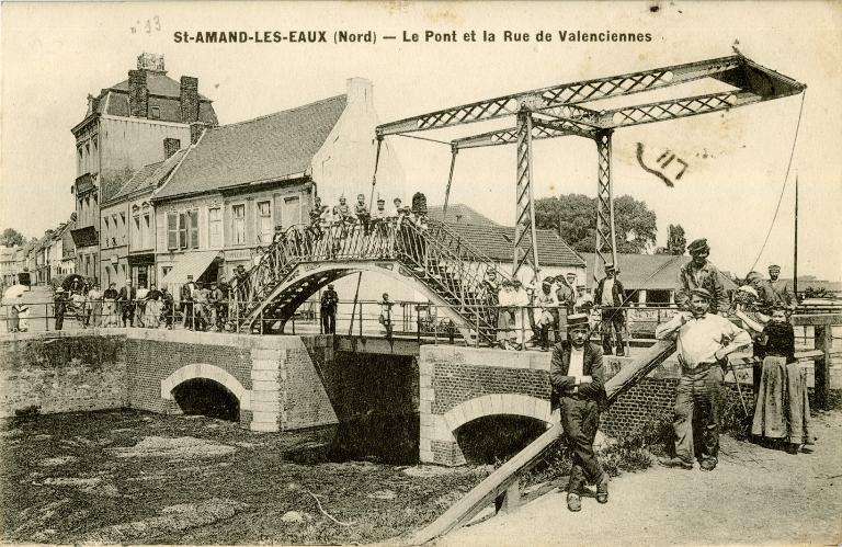 Les ponts de Saint-Amand-les-Eaux