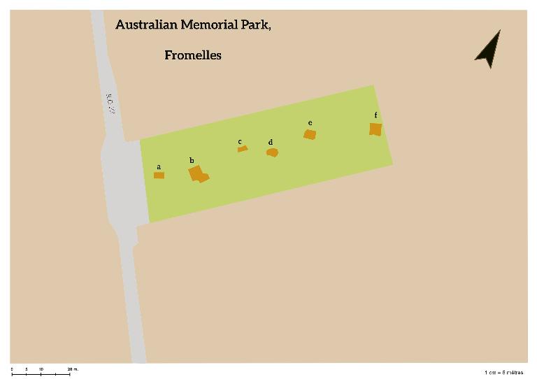 Ensemble commémoratif dit Parc Memorial Australien ou Cobbers