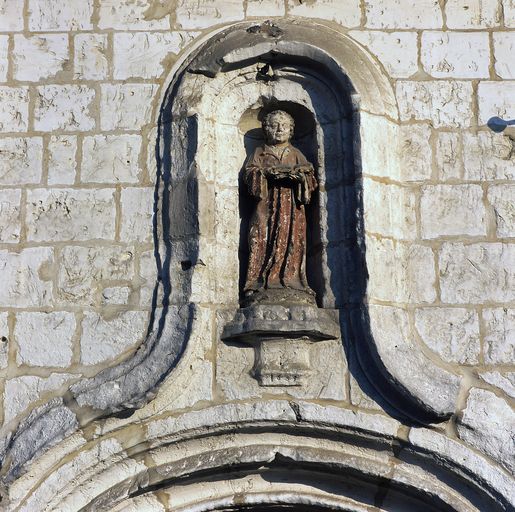 Église paroissiale et cimetière (étudié) Saint-Cyr et Sainte-Julitte de Pont-de-Metz