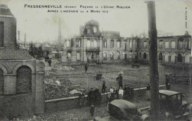 Ancienne usine de serrurerie et fonderie Charles Guerville, puis Ch. Guerville Fils et Riquier Frères, puis Guerville, Riquier et Cie puis usine de serrurerie Bricard