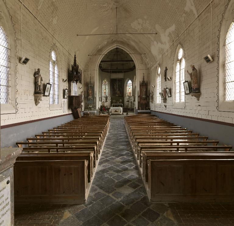 Le mobilier de l'église Saint-Valéry de Nibas