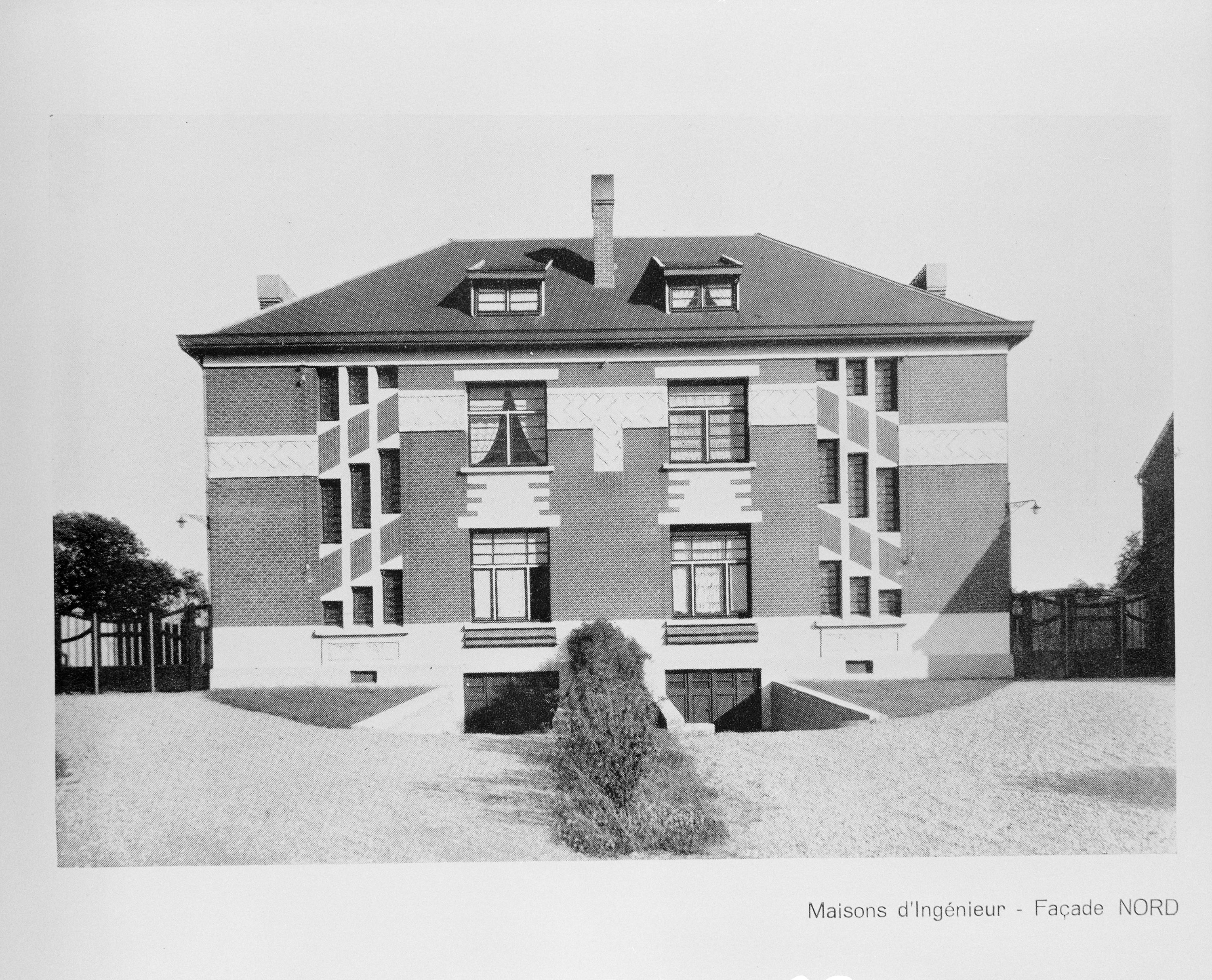 Maisons jumelles dites maisons d'ingénieur