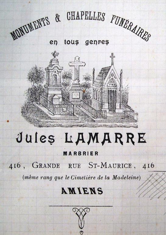 L'architecture funéraire dans les communes étudiées d'Amiens métropole