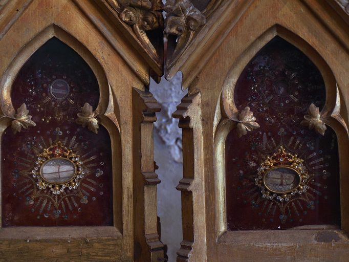 Deux reliquaires de la chapelle Saint-Joseph