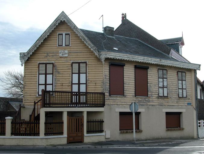 Les maisons et les immeubles de l'agglomération balnéaire de Cayeux-sur-Mer