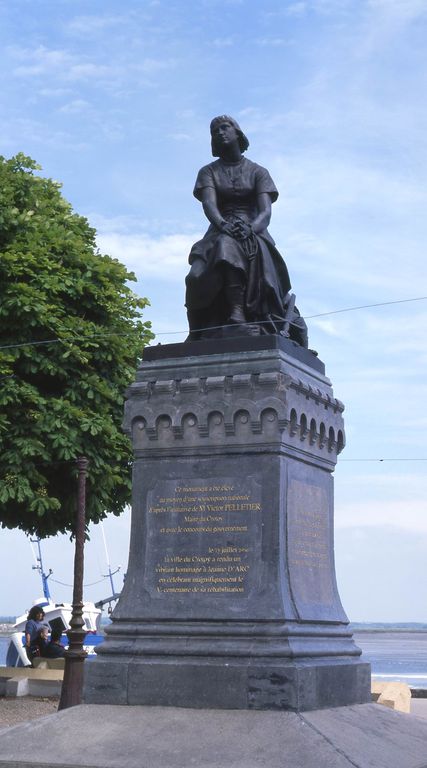 Monument à Jeanne d'Arc au Crotoy