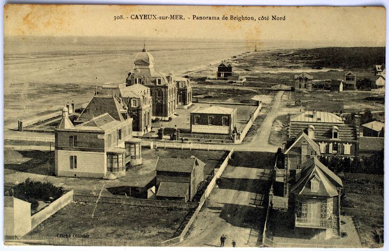 La station balnéaire de Brighton à Cayeux-sur-mer