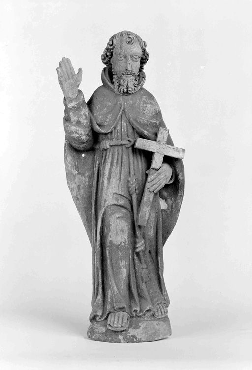 Statue (statuette) : saint François d'Assise