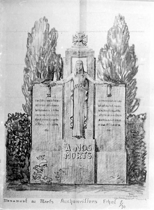 Monument aux morts d'Auchonvillers