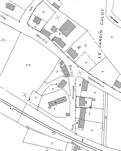 Ancienne maison puis école primaire de Logny-lès-Aubenton, actuellement logement