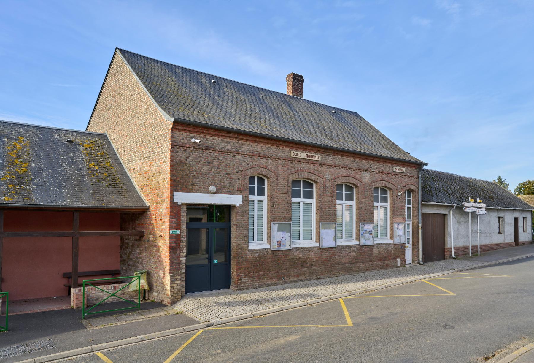 Ancienne mairie-école, actuellement mairie de Cocquerel