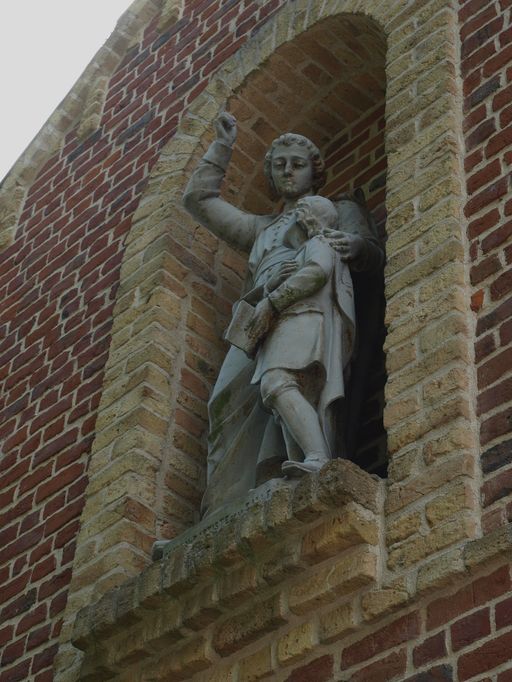 Statue : saint Jean-Baptiste de la Salle