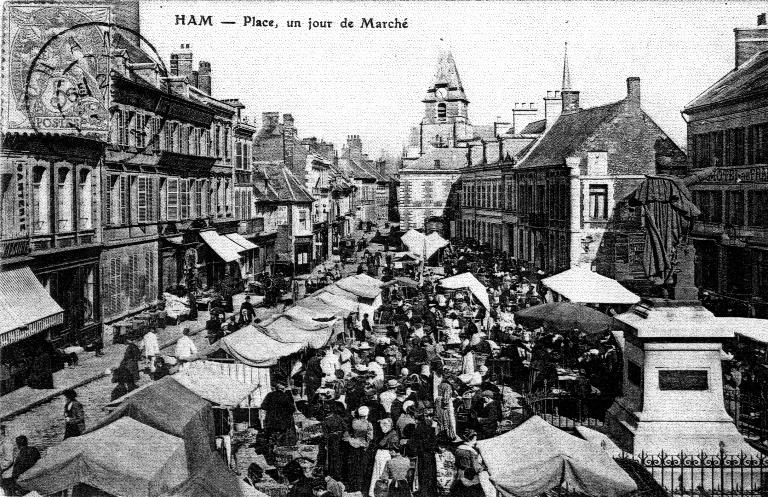 Place de l'Hôtel-de-Ville de Ham