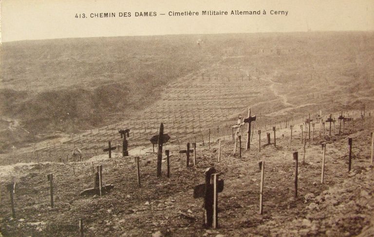Cimetière militaire franco-allemand de Cerny-en-Laonnois