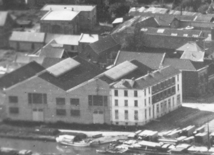 Ancienne usine de blanchiment et de teinturerie Lefranc, tissage de laine Boca-Wulvérick, ateliers de réparation Raymond Piot et Cie