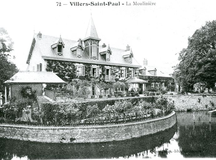 Ancien moulin à farine de la Chaussée, puis maison la Moulinière, puis usine de boutons en bakélite Haret, puis usine d'articles en caoutchouc