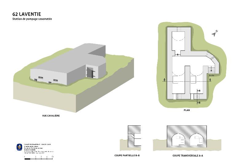 station de pompage casematée 201