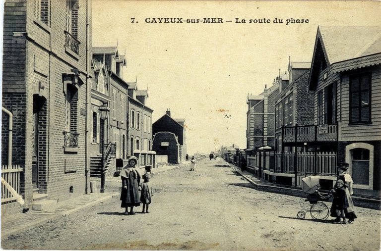 Lotissement du Domaine ou de la Plage et quartier balnéaire de Cayeux-sur-Mer
