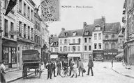 Place Cordouen, côté ouest. Avant 1914 (AP)