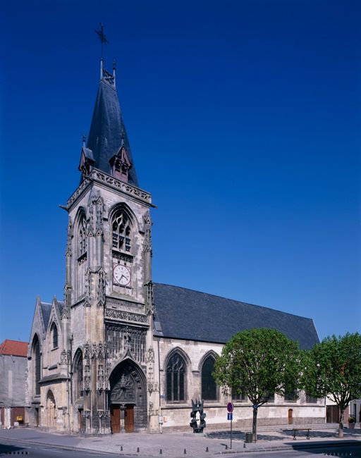 Ancien prieuré Saint-Lambert puis église paroissiale et ancien cimetière Saint-Leu d'Amiens