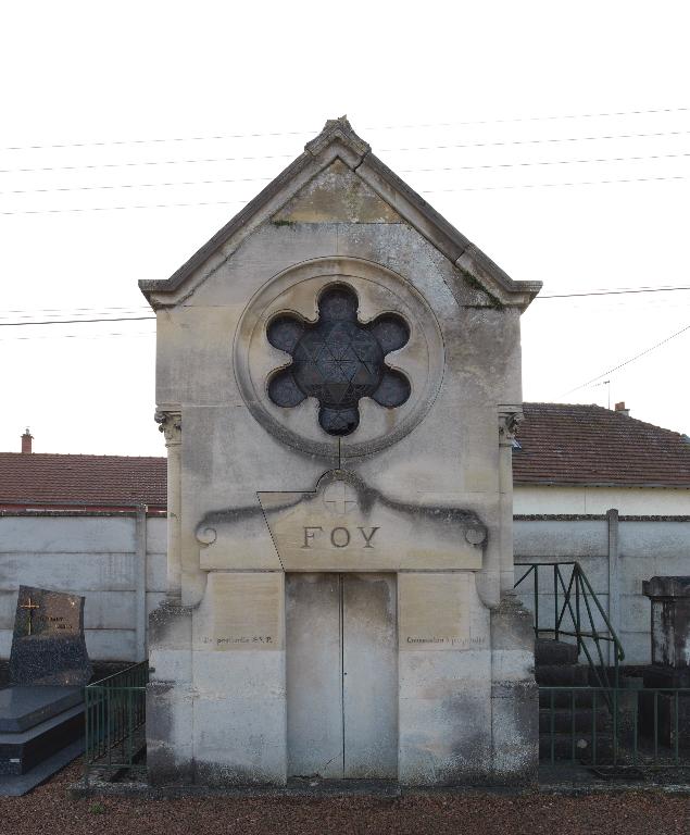 Enclos funéraire de la famille Foy