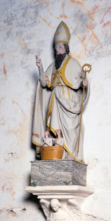 Statue (petite nature) : Saint Nicolas