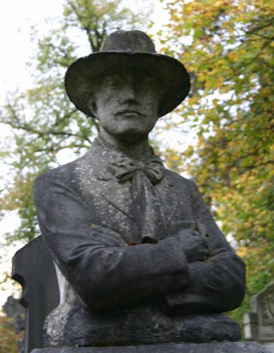 Buste du musicien Louis Rose, dit l'Homme au Chapeau