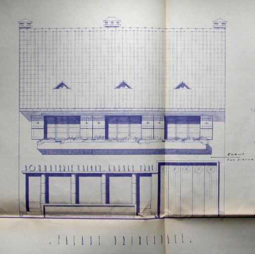 Immeuble avec boutiques