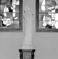 Statue (petite nature) : Vierge à l'Enfant dite la Sainte Vierge