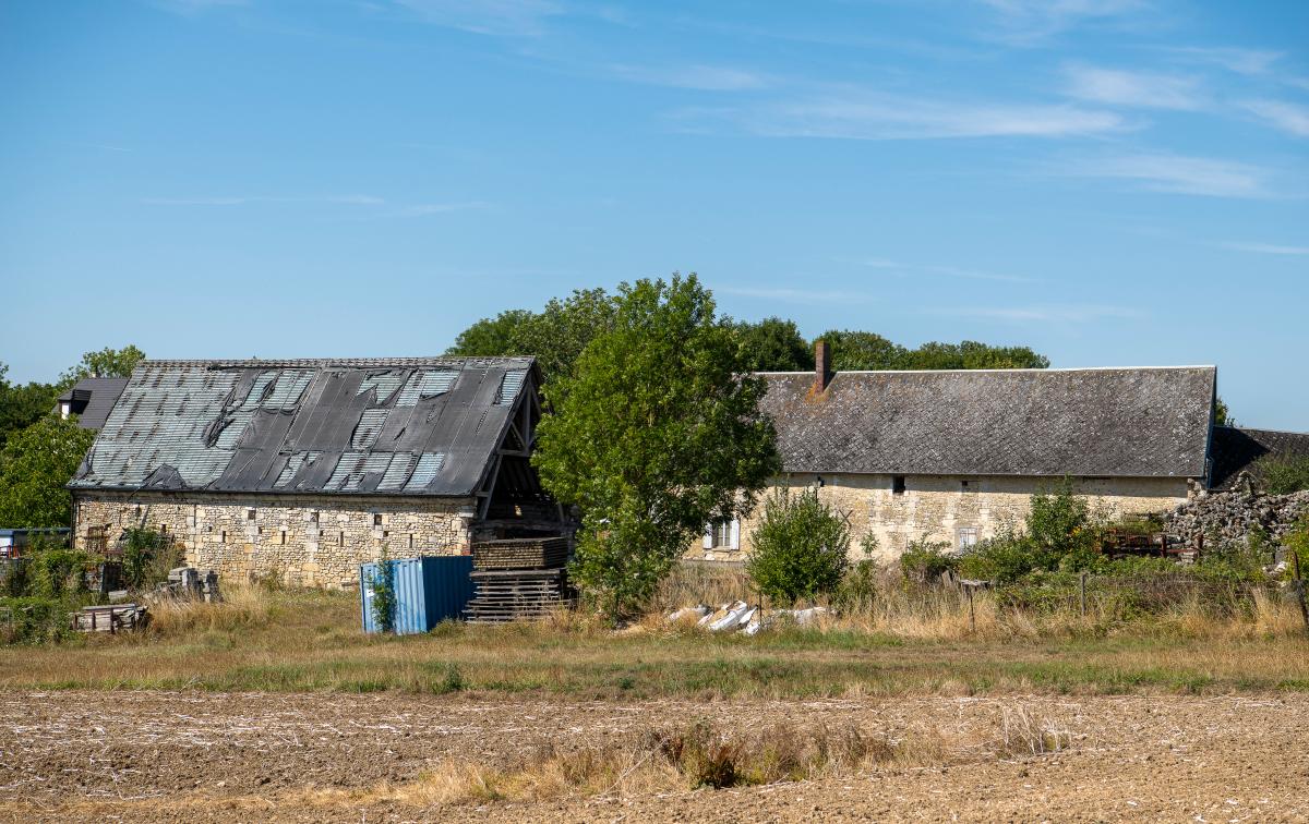 L'habitat du village du Quesnel-Aubry