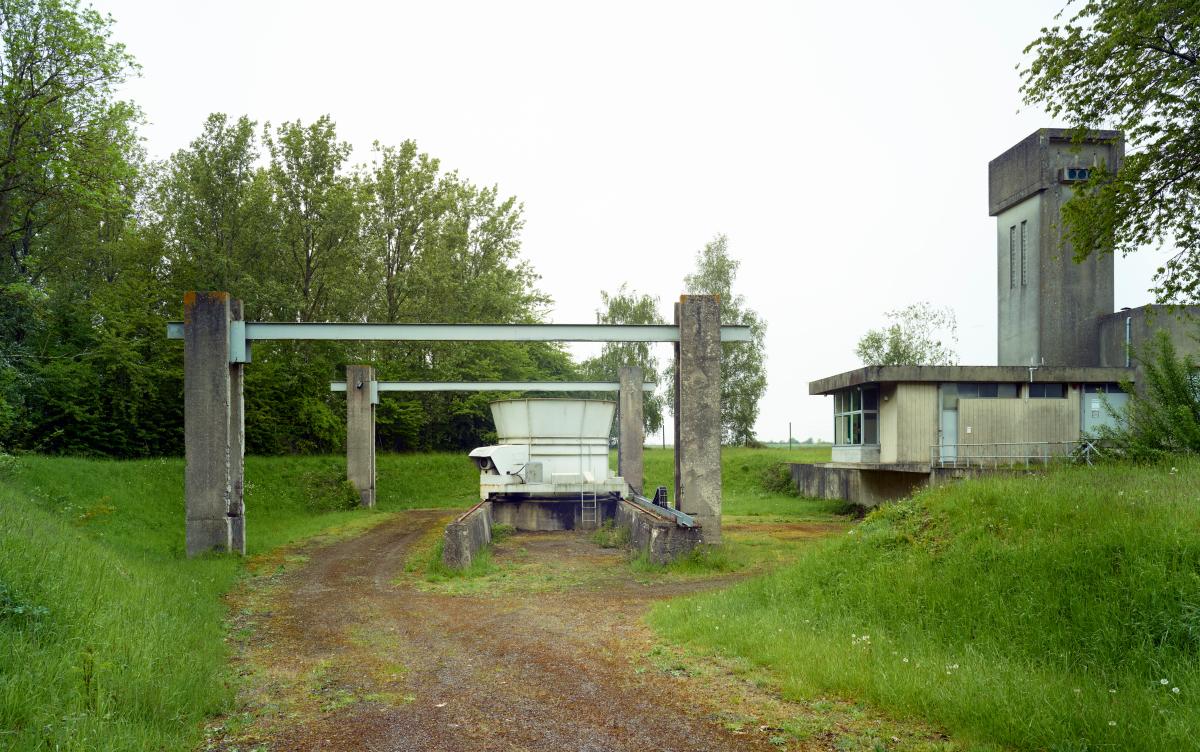 Puits d'aérage dit station de ventilation du souterrain de Ruyaulcourt à Ytres