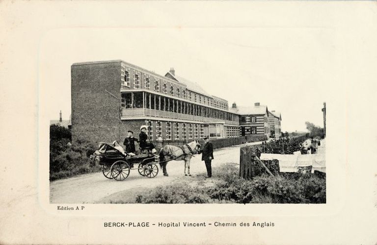 Ancien hôpital marin, dit maison Cornu pour filles, puis sanatorium Parmentier, enfin sanatorium Vincent (détruit)