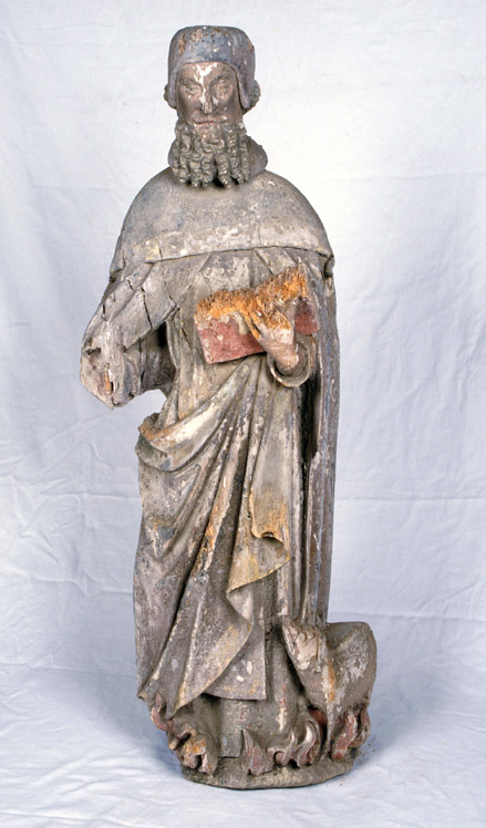 Statue (petite nature) : saint Antoine (n° 1)