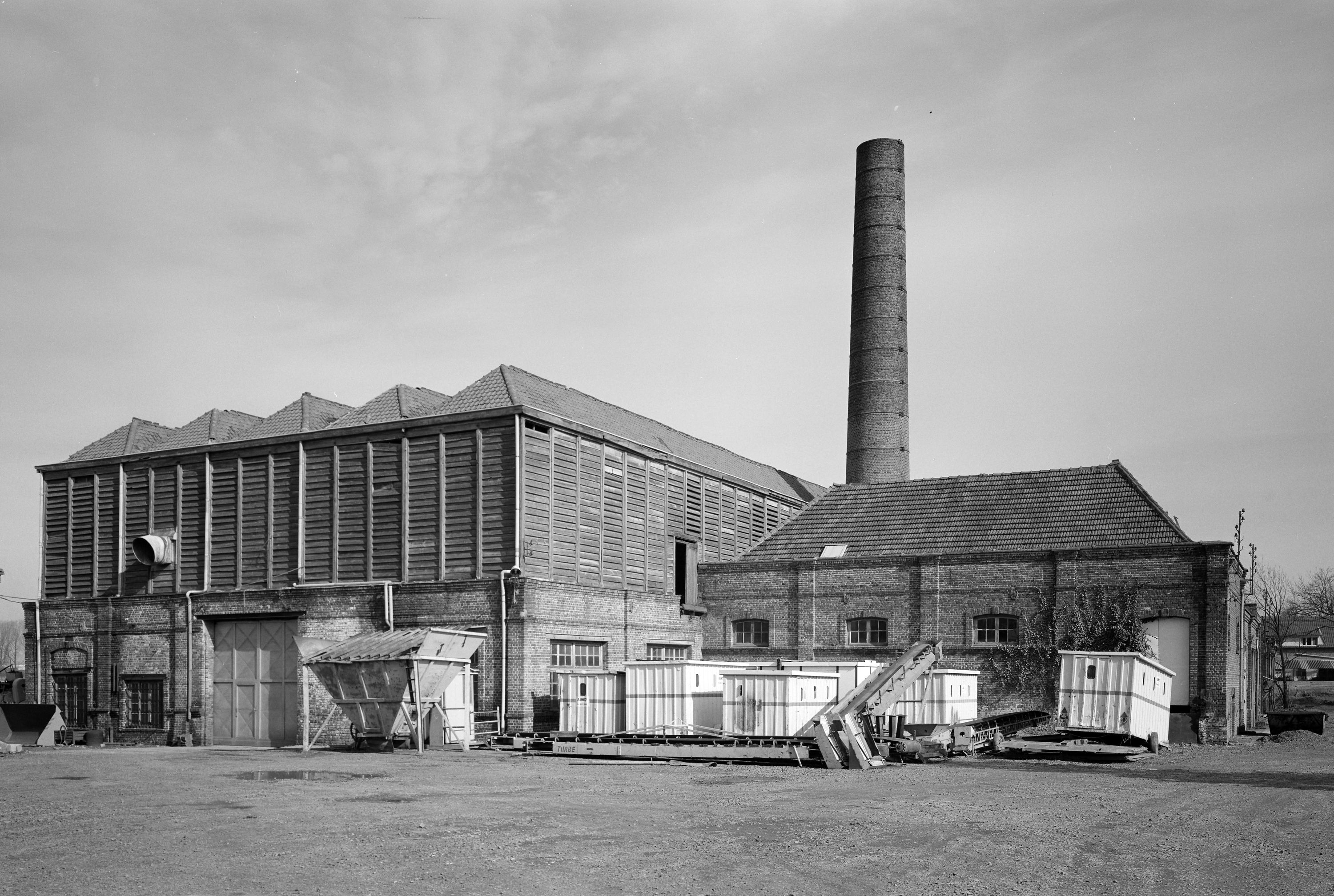 Usine de blanchiment Auguste Mahieu dite Blanchisserie de la Lys, puis usine de construction mécanique Supéria, puis entrepôt industriel Ramery