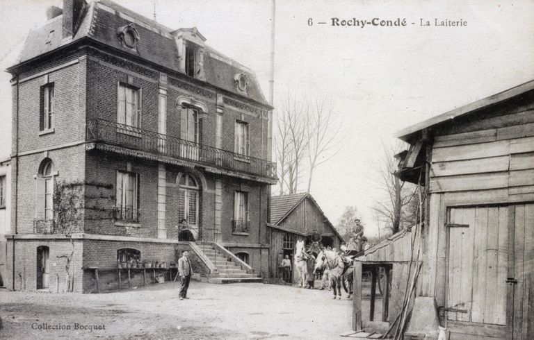 Ancienne laiterie industrielle Malessard, puis des Fermiers réunis, devenue scierie Mathot, puis Dubreuil, devenue atelier de réparation de carrosserie