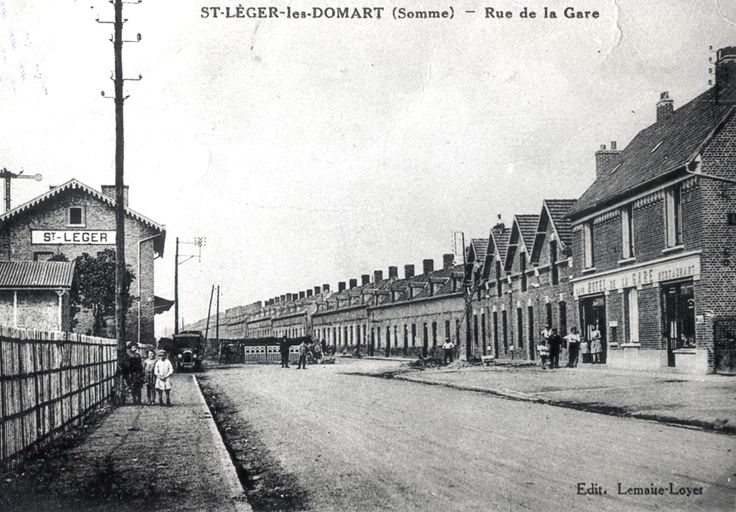 Cité ouvrière Saint Frères à Saint-Léger-lès-Domart, dite cité Saint-Charles