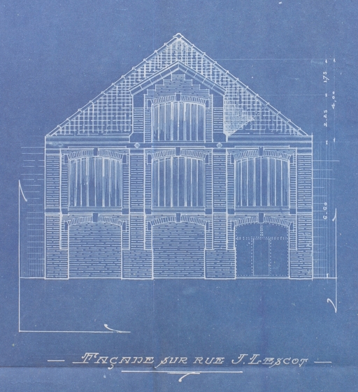 Ancienne fonderie et grillage de tissu Vacarie, fonderie Grare-Carrois, puis Havequez et Cie, puis Mariolle-Pinguet, magasin coopérative La Fraternelle de Saint-Quentin